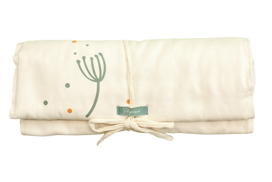 Tapis à langer nomade en coton bio 6