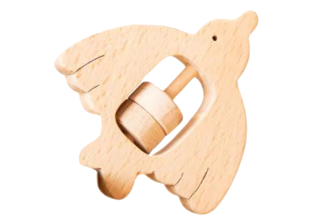 Jouet en bois de hêtre oiseau 1