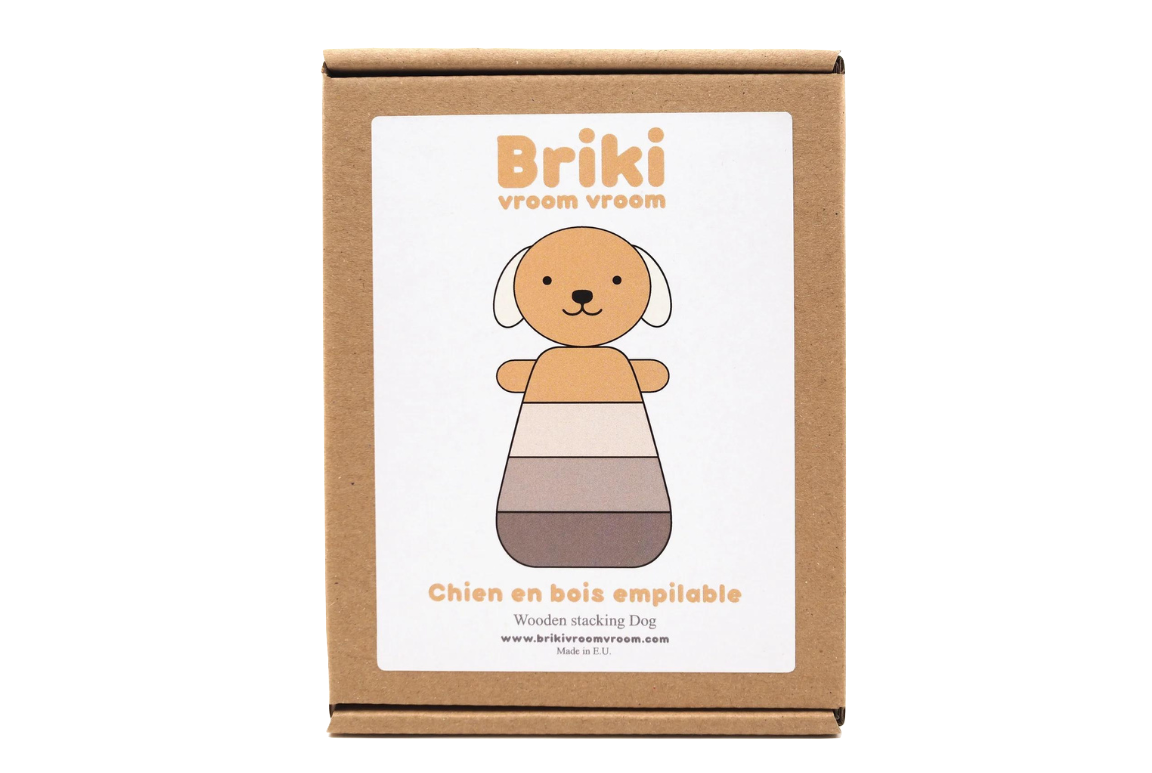 Chien empilable gris 4