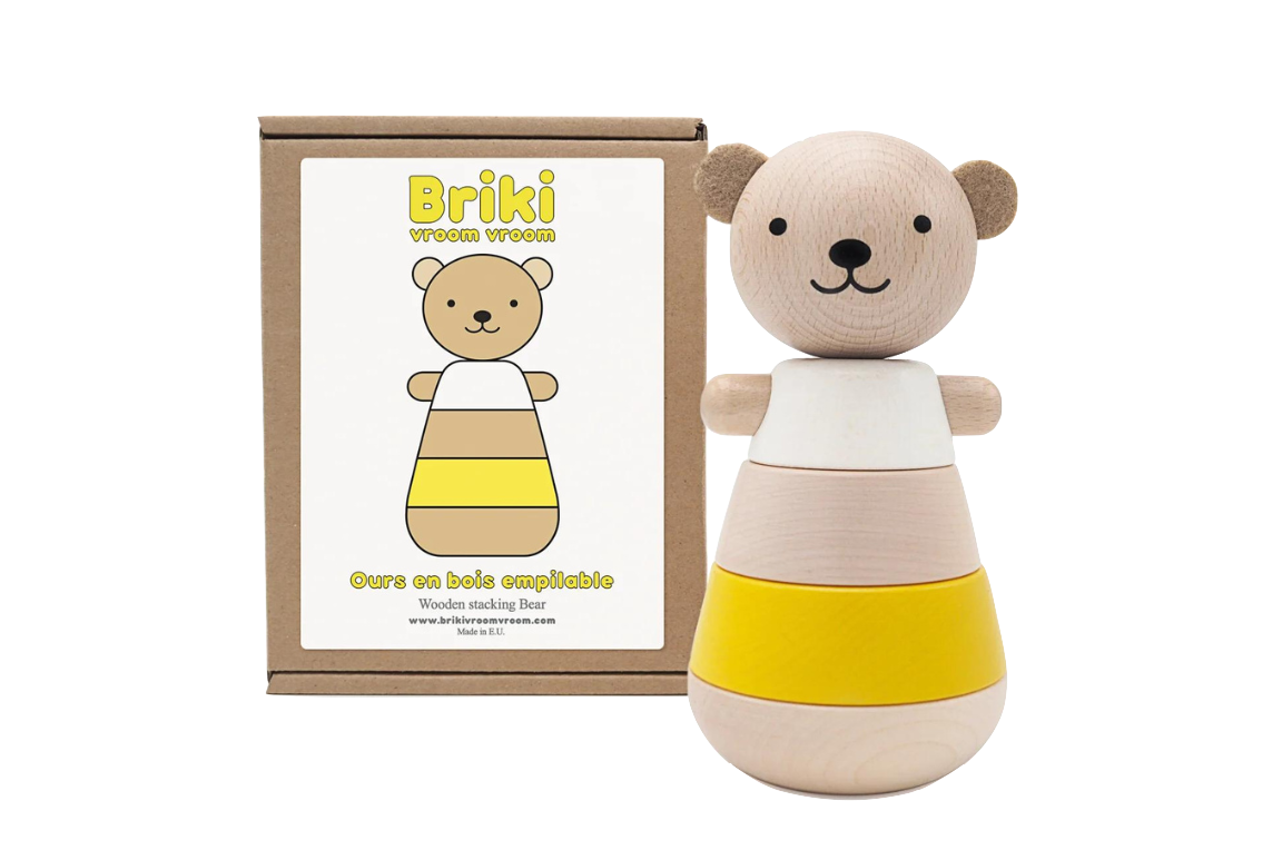 Ours empilable jaune 2