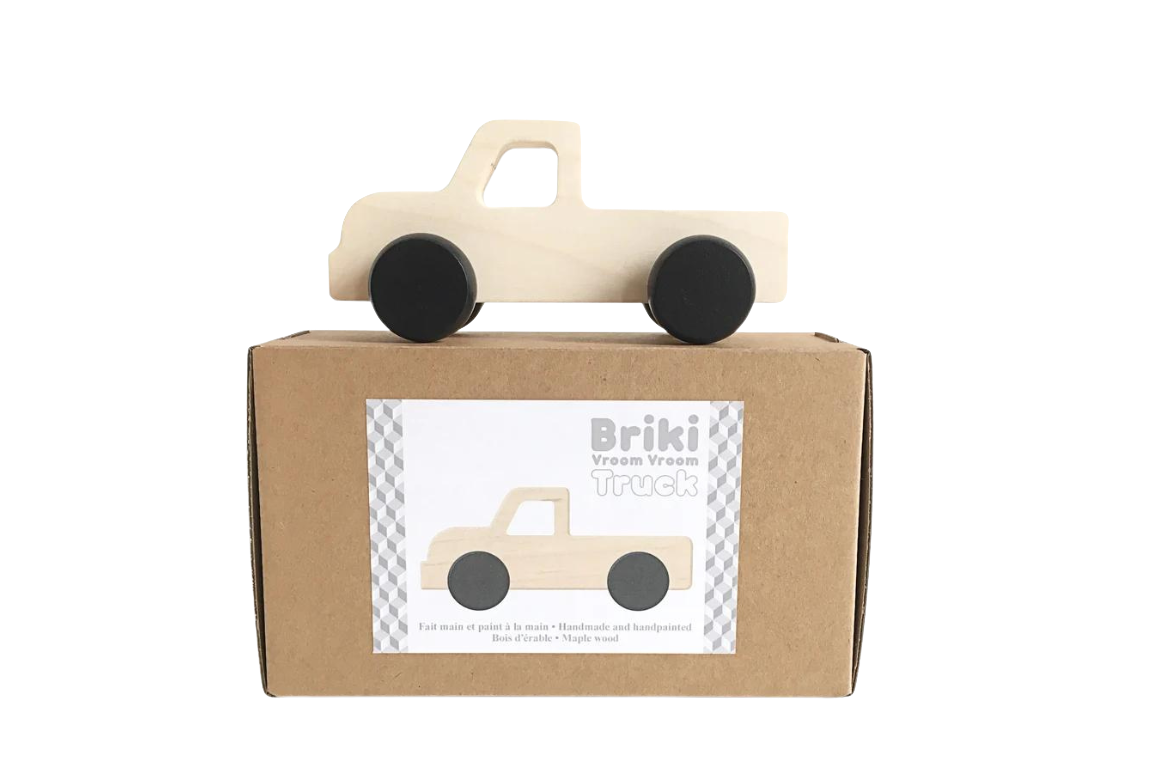 Truck en bois noir 4