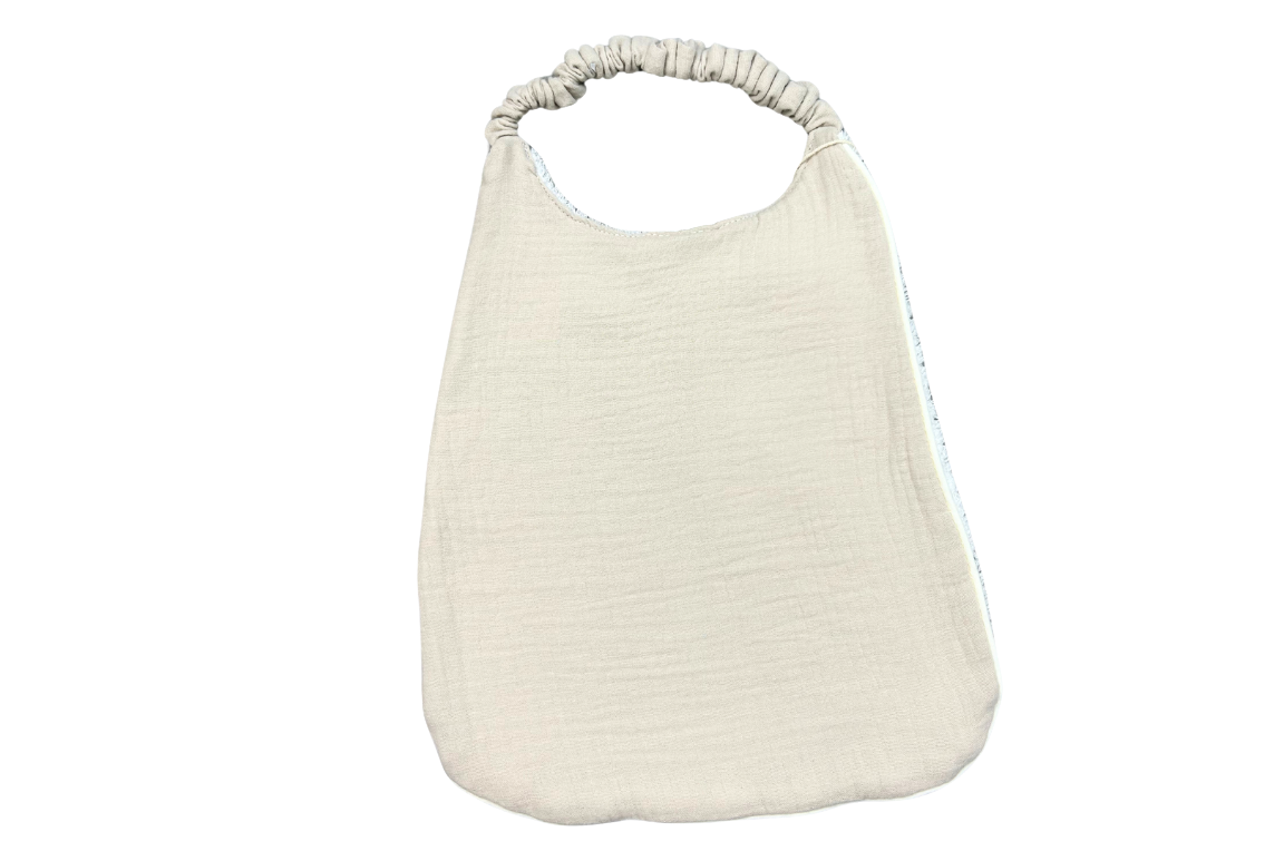 Bavoir élastique sable 1