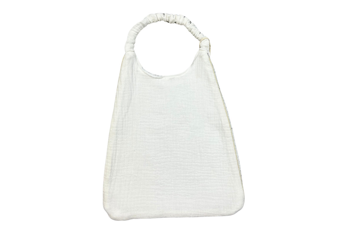 Bavoir élastique blanc 1
