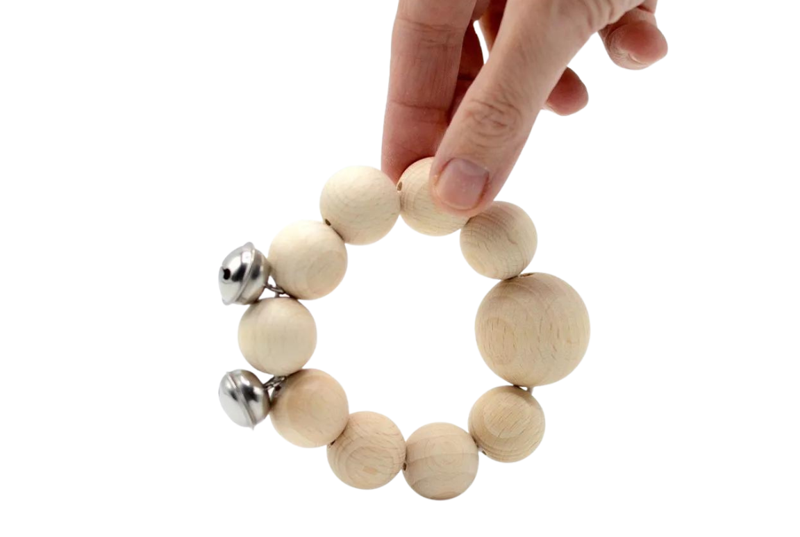 Hochet ding-ding beige 2