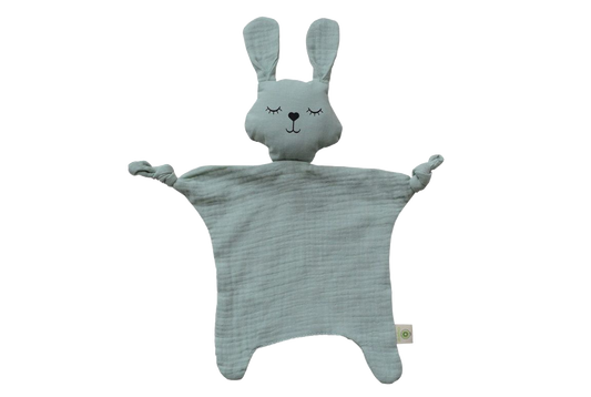 Doudou lapin en coton bio 1