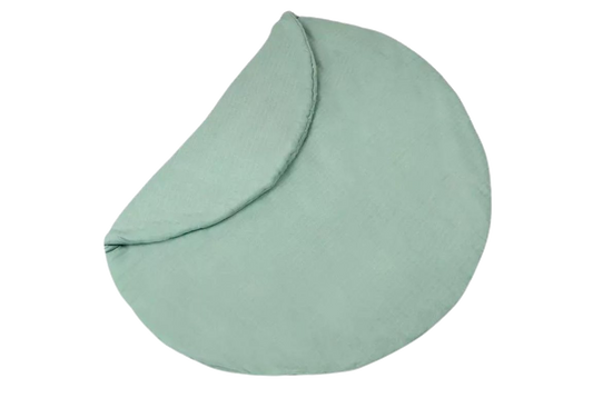 Tapis d'éveil rond vert menthe 1