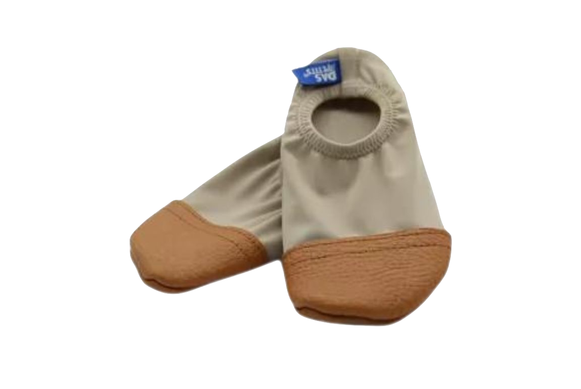 Chaussons beige 1