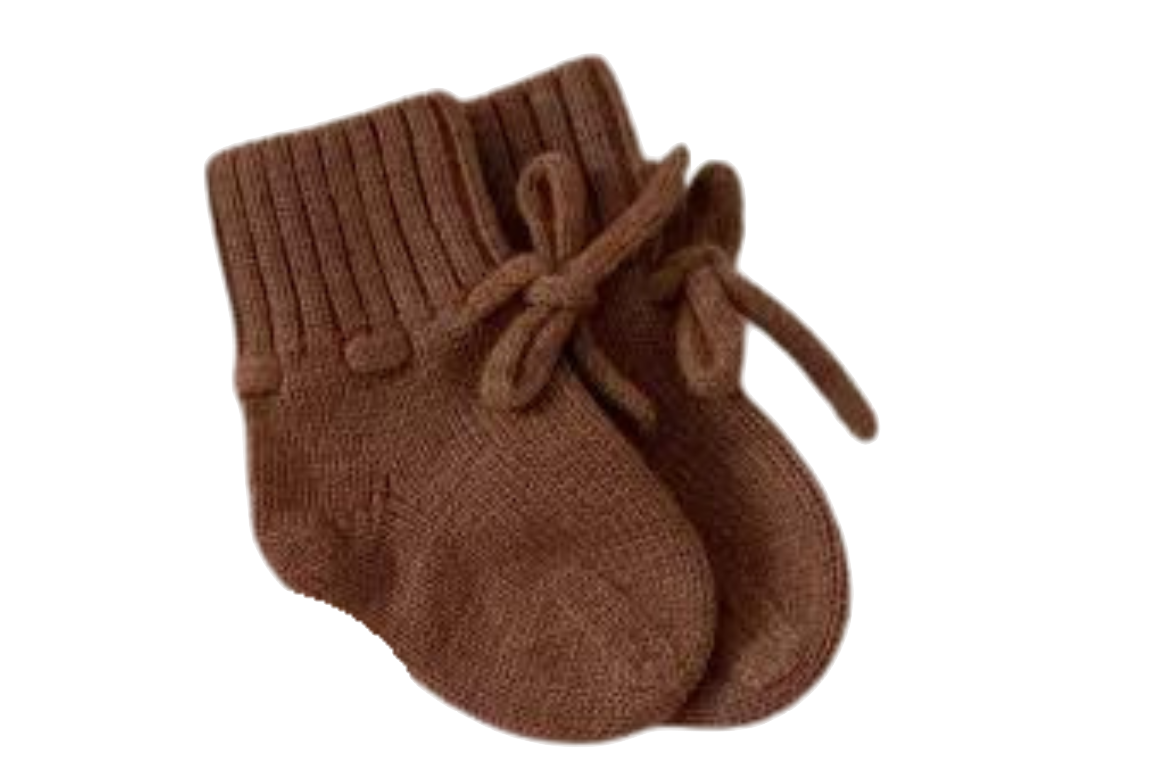 Chausson merinos caramel 1