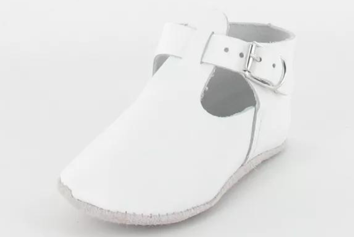 Chausson cuir avec boucle 2