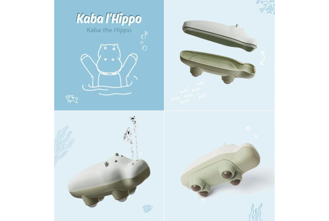 Jouet de bain Kaba l'hippopotame 3